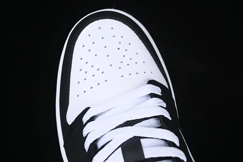 All categories Air Jordan Jordan series basketball shoes Air Jordan 1 Low Air Jordan 1 Low AJ1 Joe 1 gray white black hook low-top cultural casual sneakers HF3148-106